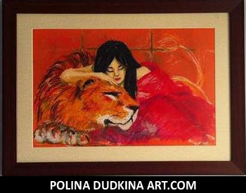 Click to see a larger image of Polina Dudkina's Ukrainian painting for sale...