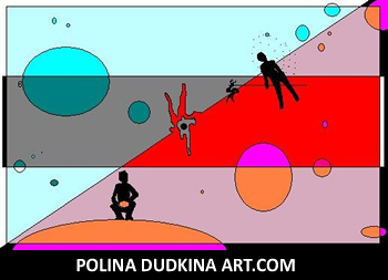 Click to see a larger image of Polina Dudkina's Ukrainian painting for sale...